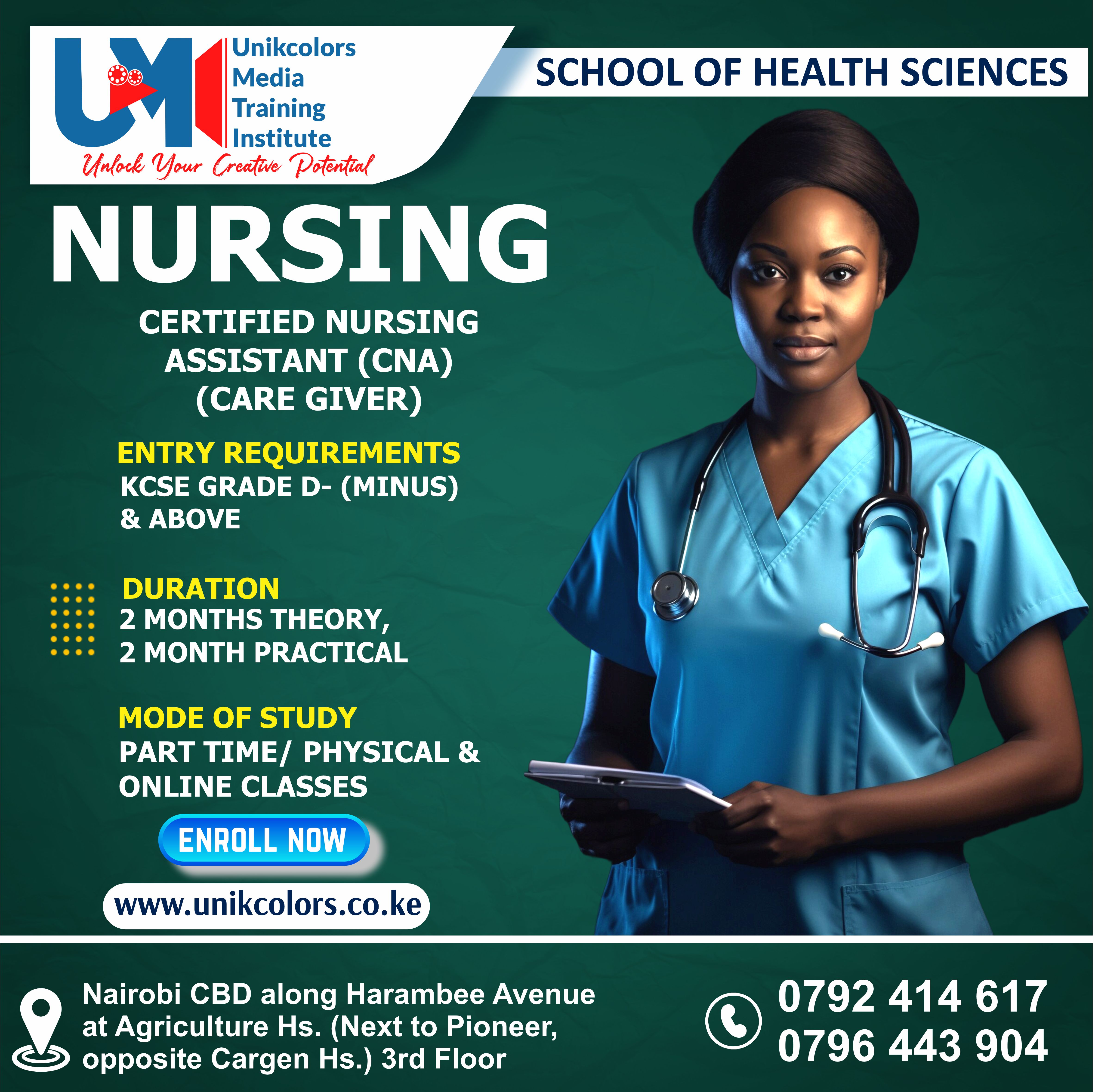 CERTIFIED NURSING ASSISTANT - CARE GIVER COURSE